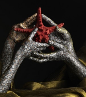 手绘艺术=画在手上,把动物玩弄掌间 | 键盘大柠