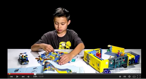 9岁男孩拍玩具专业「开箱」影片 年收入近4千