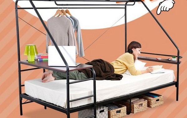 日本,樂天市場,宅宅床,床鋪,書桌,睡眠,機能性床鋪