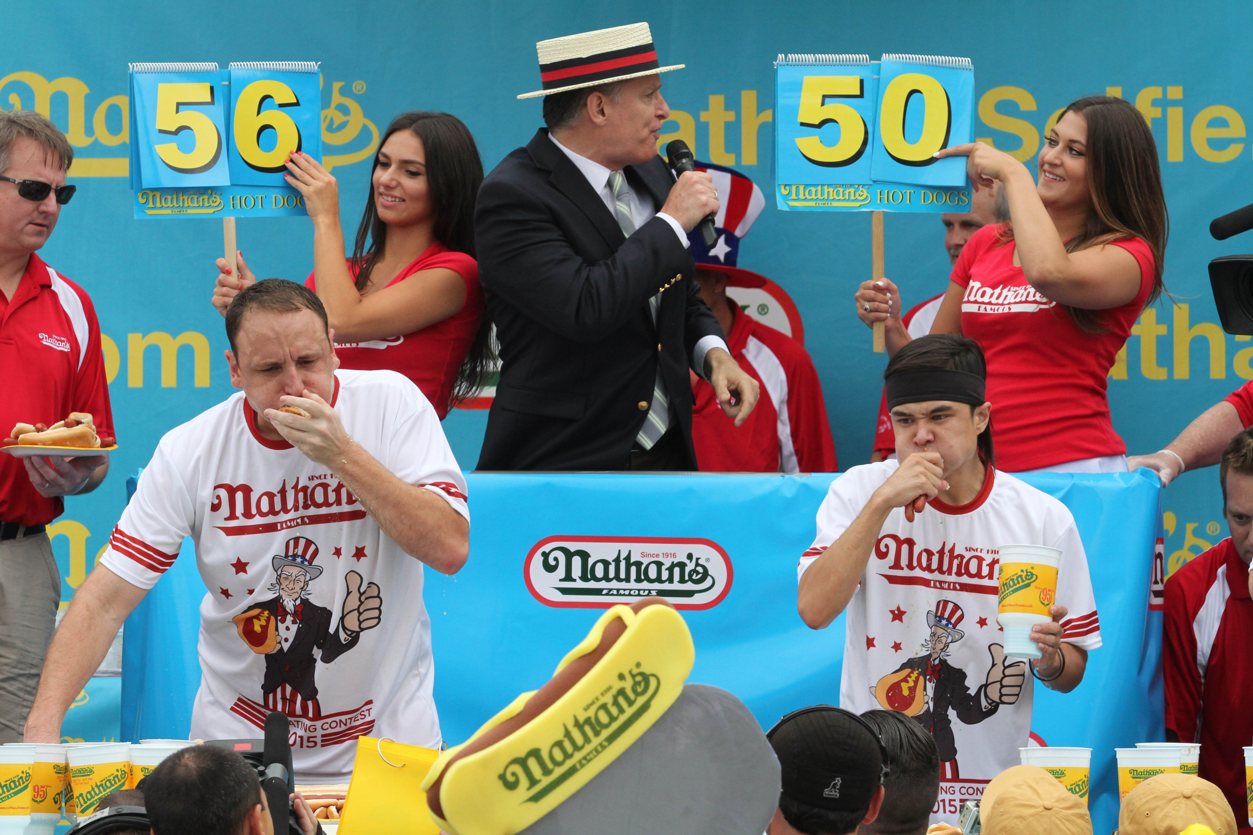 大胃王比赛图片