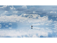 天堂之鏡　雨後的玻利維亞「烏尤尼鹽沼」