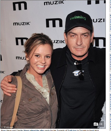 查理辛爱多P爆罹爱滋 AV前女友布莉欧森筛检