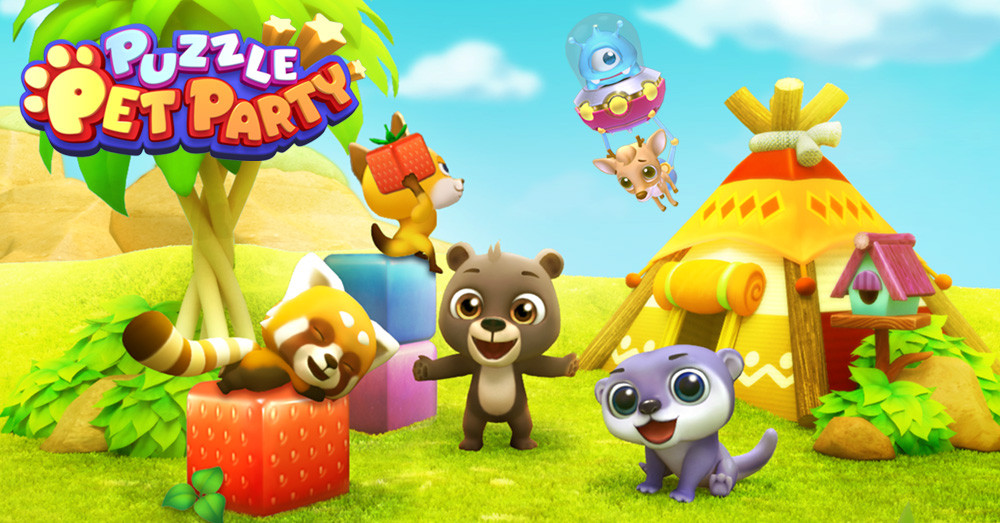 《puzzle pet party: 熊熊暴走ing》疗愈登场