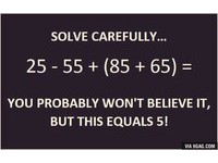 這題答案是「5!」　簡單數學題卻考倒一堆人