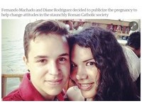 「老公」懷孕了　南美首對變性夫妻快樂當爸媽