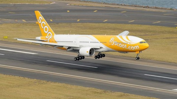 廉价航空「酷航」首发班机抵台 10月底将拓日本航线
