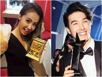 蔡依林戀錦榮6年首次同框！甜靠壯臂接收「深情視線」