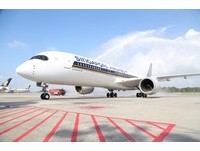 新加坡航空新生力軍報到！　首架空中巴士A350交機