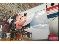 米老鼠「坐」飛機去上海？　網曝東方航空迪士尼彩繪機