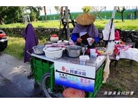 屏東眷村古早味冰！70歲阿婆推著攤車賣「粉圓冰」