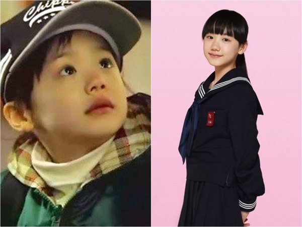 芦田爱菜长大了!她穿深蓝水手服扮演助中生.
