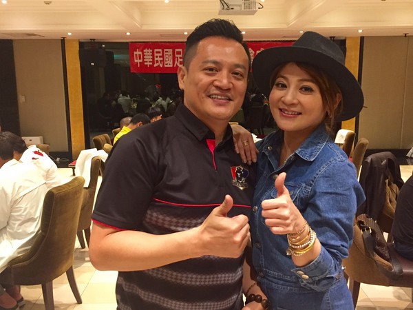 黄品文与王彩桦为台湾足球尽心力(图/协会提供)