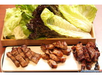 新北日韓燒肉店！一次品嚐5種口味的溫體五花肉