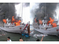 越南下龍灣驚傳火燒船事件！　台旅客「棄船逃難」3人受傷