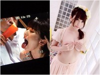 波多野結衣全裸被粗繩綑綁　痛苦閉眼伸舌讓蠟燭滴