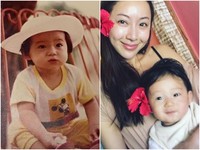 隋棠曝幼時照　1家3口驚變「複製人」