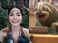 Ella：小孩不能偷生！　父女「咧嘴大笑」同步撞臉樹懶