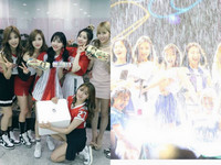 TWICE暴雨跳舞綻放笑容　網瘋讚：淋雨也擋不住美貌