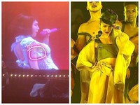 蔡依林雨中飆唱滑倒受傷！「手臂瘀青」繼續熱舞超敬業