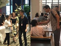 劉詩詩氣質現身陳妍希婚宴　陳曉舅舅爆粉絲心要簽名