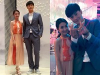 《惡吻》CP甜爆婚禮！鄭元暢、林依晨燦笑比手指愛心