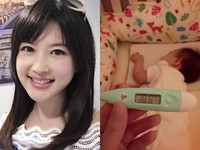 陳海茵急PO女高燒照　求救網友「要不要吃退燒藥？」