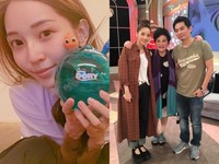 翁馨儀49歲帥爸身份被起底　也是半圈內人設計電影海報