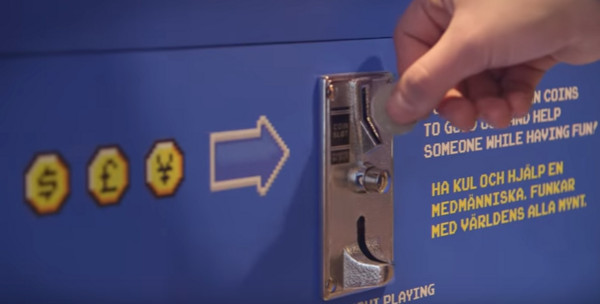 瑞典機場設懷舊遊戲機 接收各國硬幣做捐款 | 文章內置圖片