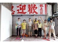 大石頭庄藝術家結合在地學生 將閒置空間化身藝術作品