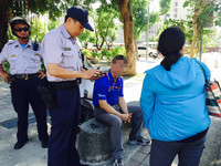 男子駕車突發病　員警機警協助及時就醫