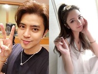 羅志祥、周揚青「神同步遮臉」　網友對比驚呼：好閃！