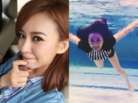 陳意涵泳池秀美腿辣翻！　比例神拉長「像有180cm」