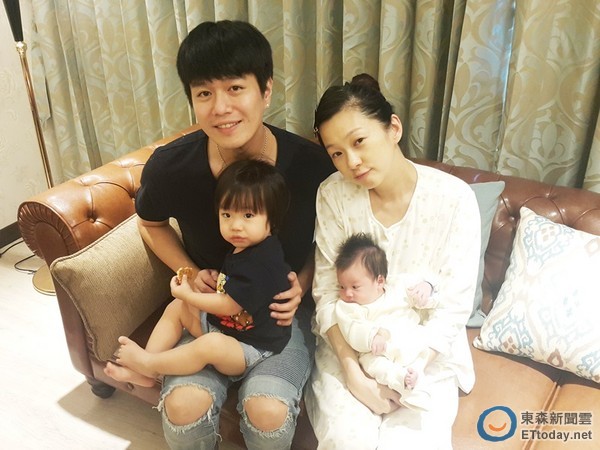 艺人六月(蔡君茹)和小7岁的李易结婚5年,儿子小star才1岁多,2016年7月