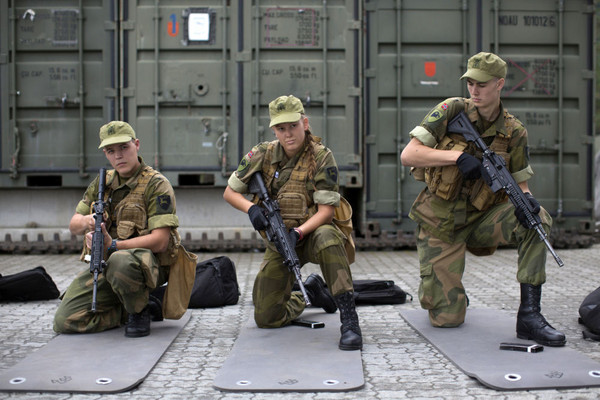 男女新兵同睡一寢 挪威軍隊推動平權！ | 文章內置圖片