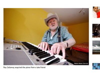 英78歲老翁中風　康復後竟無師自通會彈琴