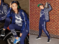 鹿晗帥氣撩妹穿這雙鞋　超模劉雯坐摩托車也愛它