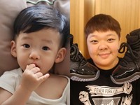 黑人保姆合照翔翔竟有「母子臉」　閉眼熟睡相似度99%