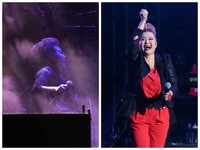 漏網／金智娟開唱台上慘摔！「一個轉身」跌坐地全傻眼