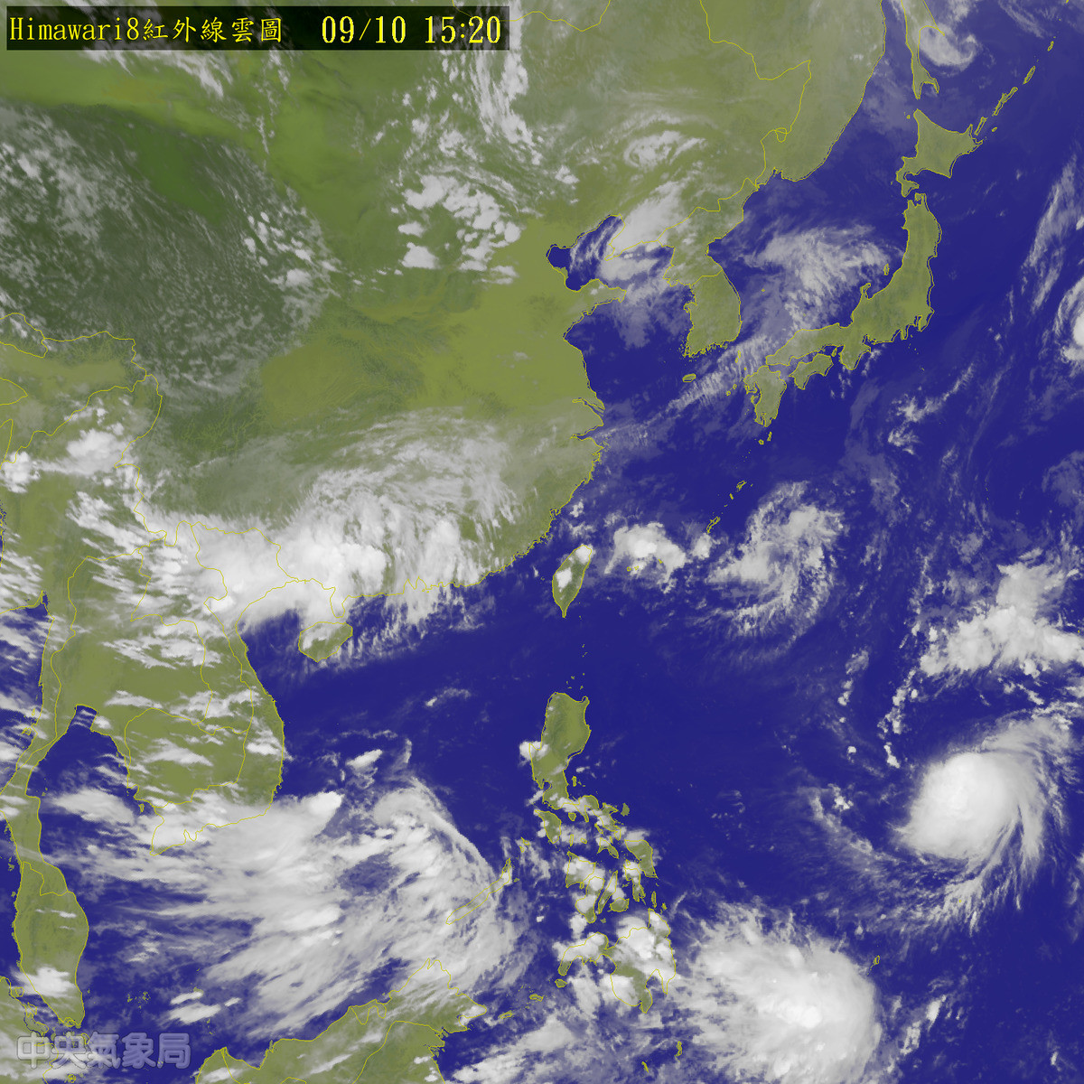 第14号台风「莫兰蒂」下午生成 中秋节影响北