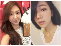 Popu洪詩、庭萱清純素顏宛如高中妹！逛街專挑$500內衣