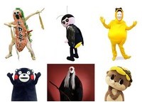 嚇哭小朋友！日本「吉祥物」選拔大賽出現多名詭異角色