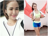 跑完10km「直接消瘦一圈」　混血女模2張照實證超猛！