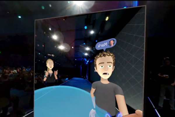 Facebook VR 社群新功能。（圖／翻攝自臉書）