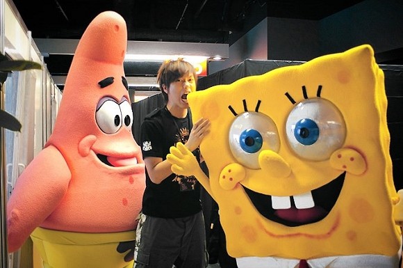 阿信公开示爱!来看「LOVER」海绵宝宝地位有