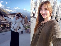 曾莞婷比基尼「一天比一天小件」　超深V秀完美胸型