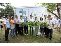 一里一可食地景　竹市振興環保菜園啟用