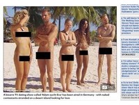 德國相親節目搶收視率　送單身男女到孤島全裸約會