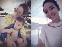 2歲兒子「紳士餵食」　侯佩岑水果塞滿嘴：特別甜！