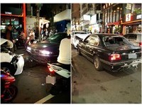台中東海阿提斯慘被BMW大7撞毀…人落跑　背後「真相」網推爆