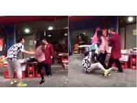 野蠻女友進化版!男嫌水果貴不買 女大怒狂踹他下體